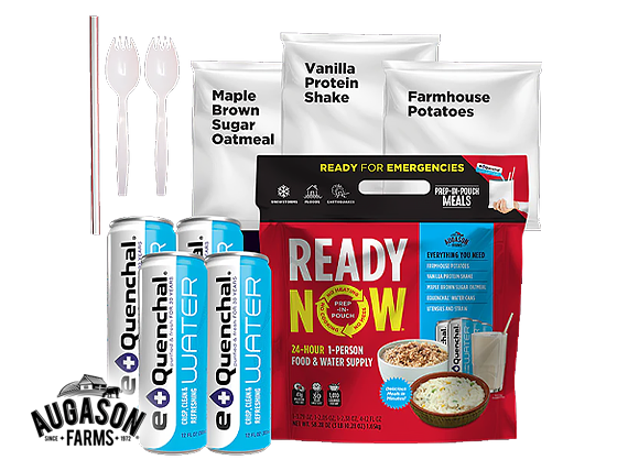 Augason Farms: Ready Now! Emergency Food and Water Supply